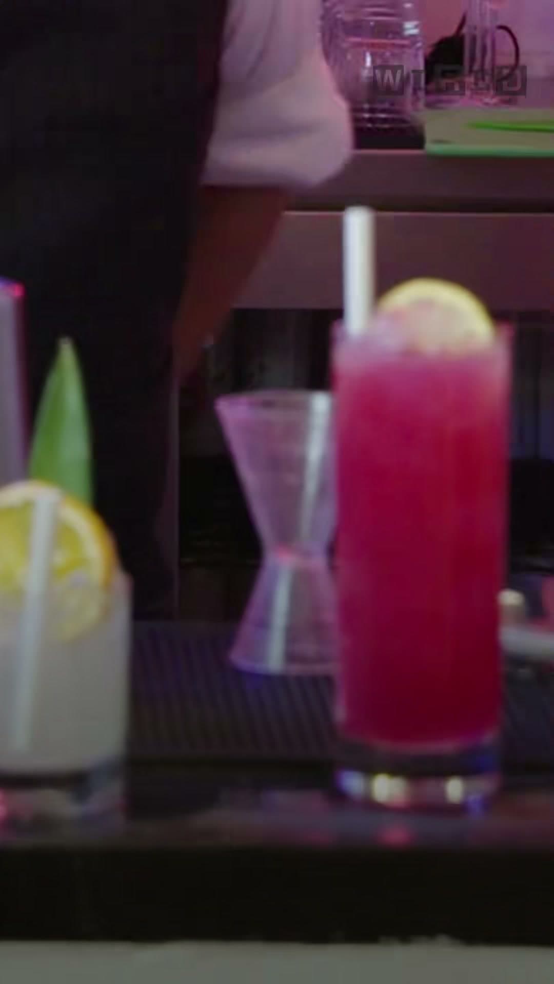 AI-Generated Pomegranate Cocktail