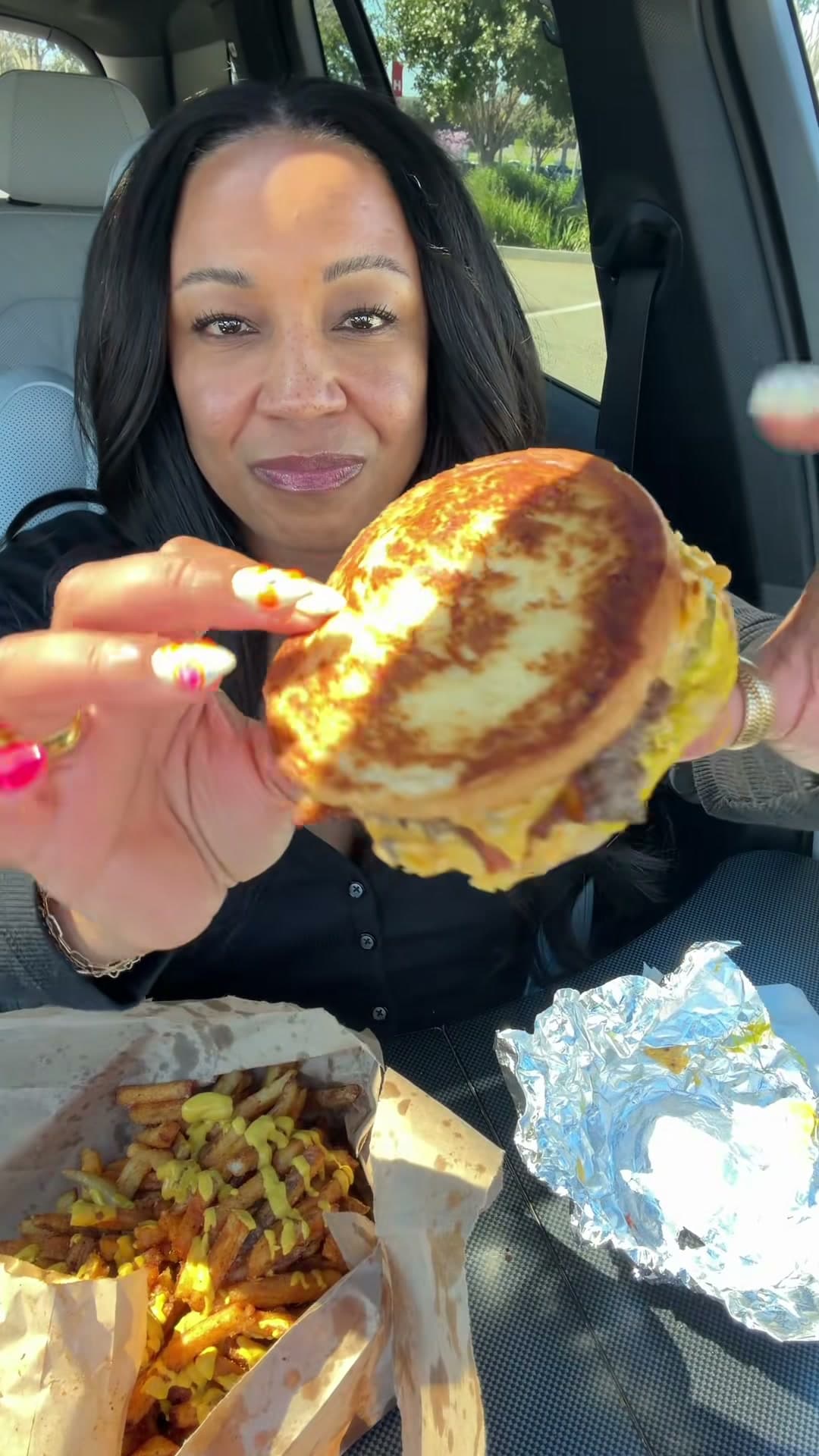 Five Guys Grilled Cheese Bacon Burger Hack