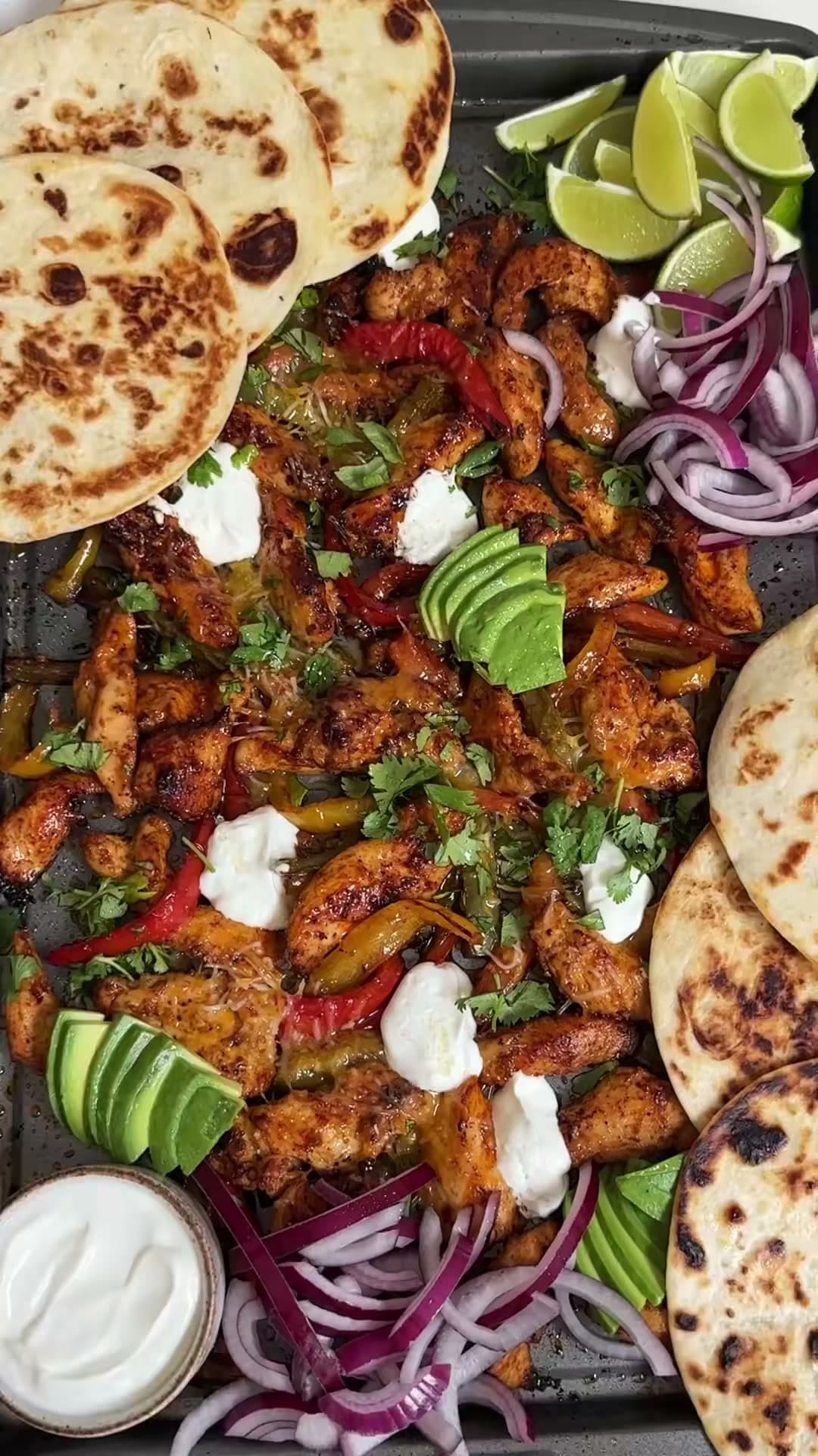 Honey Chipotle Chicken Fajitas