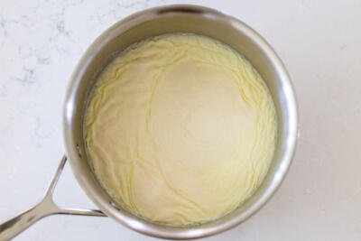 heavy cream and gelatine