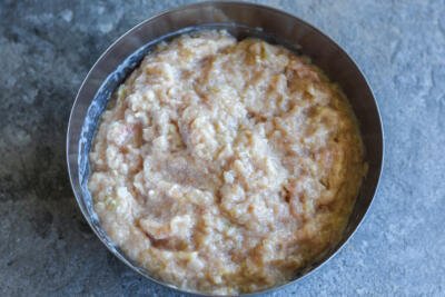 kotleti mixture in a bowl